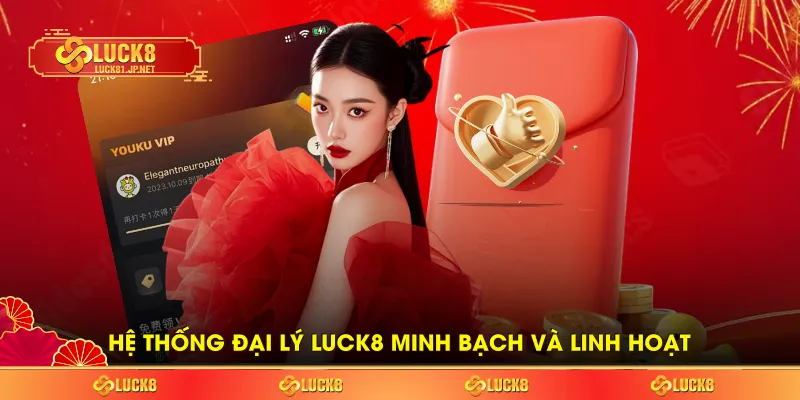 Hệ thống đại lý LUCK8 minh bạch và linh hoạt